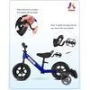 image:imageKRIDDO 2in1 Kids Tricycle and Toddler Balance Bike 2 Year Old Detachable Pedals and Stowable Training Wheels DIY Plate Riding Trikes Toy for Ages 18 Months to 3 YearsBlue