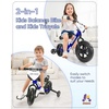 image:imageKRIDDO 2in1 Kids Tricycle and Toddler Balance Bike 2 Year Old Detachable Pedals and Stowable Training Wheels DIY Plate Riding Trikes Toy for Ages 18 Months to 3 YearsBlue