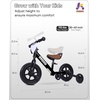 image:imageKRIDDO 2in1 Kids Tricycle and Toddler Balance Bike 2 Year Old Detachable Pedals and Stowable Training Wheels DIY Plate Riding Trikes Toy for Ages 18 Months to 3 YearsBlack