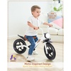 image:imageKRIDDO Kids Balance Bike for 25 Years with Front Light Upgraded Tires for All Terrain Upgraded Bearing for Smooth and Stable Riding Front and Rear Fenders Adjustable SeatWhite