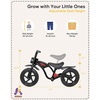 image:imageKRIDDO Kids Balance Bike for 25 Years with Front Light Upgraded Tires for All Terrain Upgraded Bearing for Smooth and Stable Riding Front and Rear Fenders Adjustable SeatBblack
