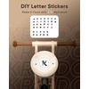 image:imageKRIDDO Kids Balance Bike for Toddlers 24 Years Old Toddler Bike with Comfortable Leather Seat and 3 Adjustable Seat Heights DIY Stickers Gift for Boys and Girls Wooden