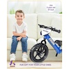 image:imageKRIDDO Pro Toddler Balance Bike 2 Year Old with Hand Brake and Kickstand 12 Inch Push Bicycle Gift Bike for 25 Boys Girls WhiteBlue