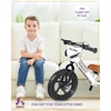 image:imageKRIDDO Pro Toddler Balance Bike 2 Year Old with Hand Brake and Kickstand 12 Inch Push Bicycle Gift Bike for 25 Boys Girls WhiteWhite