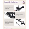 image:imageKRIDDO Pro Toddler Balance Bike 2 Year Old with Hand Brake and Kickstand 12 Inch Push Bicycle Gift Bike for 25 Boys Girls WhiteWhite