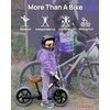 image:imageKRIDDO Toddler Balance Bike 2 Year Old Age 24 Months to 5 Years Old 12 Inch Push Bicycle with Customize Plate 3 Sets of Stickers Included Steady Balancing Gift Bike for 23 Boys Girls NightBlack
