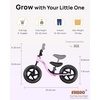 image:imageKRIDDO Toddler Balance Bike 2 Year Old Age 24 Months to 5 Years Old Early Learning Interactive Push Bicycle with Steady Balancing Gift Bike for 25 Boys Girls PinkPurple