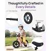 image:imageKRIDDO Toddler Balance Bike 2 Year Old Age 24 Months to 5 Years Old Early Learning Interactive Push Bicycle with Steady Balancing Gift Bike for 25 Boys Girls PinkPurple