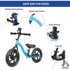 image:imageKRIDDO Toddler Balance Bike 2 Year Old Age 24 Months to 5 Years Old Early Learning Interactive Push Bicycle with Steady Balancing Gift Bike for 25 Boys Girls PinkBlue