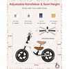 image:imageKRIDDO Toddler Balance Bike 2 Year Old Age 24 Months to 5 Years Old Early Learning Interactive Push Bicycle with Steady Balancing Gift Bike for 25 Boys Girls PinkWhite