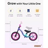 image:imageKRIDDO Toddler Balance Bike 2 Year Old Age 24 Months to 5 Years Old Early Learning Interactive Push Bicycle with Steady Balancing Gift Bike for 25 Boys Girls PinkLedpurple