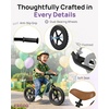image:imageKRIDDO Toddler Balance Bike 2 Year Old Age 24 Months to 5 Years Old Early Learning Interactive Push Bicycle with Steady Balancing Gift Bike for 25 Boys Girls PinkLedgreen