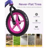 image:imageKRIDDO Toddler Balance Bike 2 Year Old Age 24 Months to 5 Years Old Early Learning Interactive Push Bicycle with Steady Balancing Gift Bike for 25 Boys Girls PinkLedpurple
