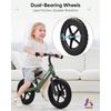image:imageKRIDDO Toddler Balance Bike 2 Year Old Kids Balance Bike for 25 Years Old Dual Bearing for Smoother Riding Adorable Plate Adjustable Seat and Handlebar Toddler Bike Gifts Age 23 BlackGreen