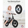 image:imageKRIDDO Toddler Balance Bike 2 Year Old Kids Balance Bike for 25 Years Old Dual Bearing for Smoother Riding Adorable Plate Adjustable Seat and Handlebar Toddler Bike Gifts Age 23 BlackBlack
