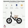 image:imageKRIDDO Toddler Balance Bike 2 Year Old Kids Balance Bike for 25 Years Old Dual Bearing for Smoother Riding Adorable Plate Adjustable Seat and Handlebar Toddler Bike Gifts Age 23 BlackBlack