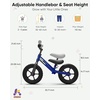 image:imageKRIDDO Toddler Balance Bike 2 Year Old Kids Balance Bike for 25 Years Old Dual Bearing for Smoother Riding Adorable Plate Adjustable Seat and Handlebar Toddler Bike Gifts Age 23 BlackBlue