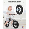 image:imageKRIDDO Toddler Balance Bike 2 Year Old Kids Balance Bike for 25 Years Old Dual Bearing for Smoother Riding Adorable Plate Adjustable Seat and Handlebar Toddler Bike Gifts Age 23 BlackWhite