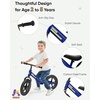 image:imageKRIDDO Toddler Balance Bike 2 Year Old Kids Balance Bike for 25 Years Old Dual Bearing for Smoother Riding Adorable Plate Adjustable Seat and Handlebar Toddler Bike Gifts Age 23 BlackBlue