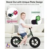 image:imageKRIDDO Toddler Balance Bike 2 Year Old Kids Balance Bike for 25 Years Old Dual Bearing for Smoother Riding Adorable Plate Adjustable Seat and Handlebar Toddler Bike Gifts Age 23 BlackGreen