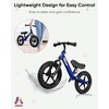 image:imageKRIDDO Toddler Balance Bike 2 Year Old Kids Balance Bike for 25 Years Old Dual Bearing for Smoother Riding Adorable Plate Adjustable Seat and Handlebar Toddler Bike Gifts Age 23 BlackBlue