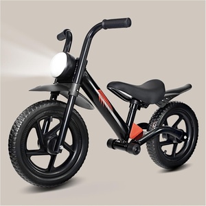 image:imageKRIDDO Kids Balance Bike for 25 Years with Front Light Upgraded Tires for All Terrain Upgraded Bearing for Smooth and Stable Riding Front and Rear Fenders Adjustable SeatAblack
