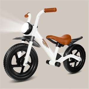 image:imageKRIDDO Kids Balance Bike for 25 Years with Front Light Upgraded Tires for All Terrain Upgraded Bearing for Smooth and Stable Riding Front and Rear Fenders Adjustable SeatWhite