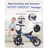 image:imageKRIDDO Tricycles Age 24 Month to 4 Years Toddler Kids Trike for 25 to 5 Year Old Gift for 24 Year Olds  GreenBlue Sport