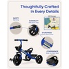 image:imageKRIDDO Tricycles Age 24 Month to 4 Years Toddler Kids Trike for 25 to 5 Year Old Gift for 24 Year Olds  GreenBlue Sport