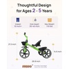 image:imageKRIDDO Tricycles Age 24 Month to 4 Years Toddler Kids Trike for 25 to 5 Year Old Gift for 24 Year Olds  GreenGreen