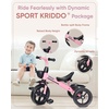 image:imageKRIDDO Tricycles Age 24 Month to 4 Years Toddler Kids Trike for 25 to 5 Year Old Gift for 24 Year Olds  GreenPink Sport