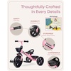 image:imageKRIDDO Tricycles Age 24 Month to 4 Years Toddler Kids Trike for 25 to 5 Year Old Gift for 24 Year Olds  GreenPink Sport
