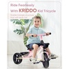 image:imageKRIDDO Tricycles Age 24 Month to 4 Years Toddler Kids Trike for 25 to 5 Year Old Gift for 24 Year Olds  GreenPink Sport