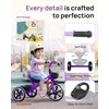 image:imageKRIDDO Tricycles Age 24 Month to 4 Years Toddler Kids Trike for 25 to 5 Year Old Gift for 24 Year Olds  GreenPurple