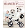 image:imageKRIDDO Tricycles Age 24 Month to 4 Years Toddler Kids Trike for 25 to 5 Year Old Gift for 24 Year Olds  GreenWhite Sport