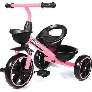 image:imageKRIDDO Tricycles Age 24 Month to 4 Years Toddler Kids Trike for 25 to 5 Year Old Gift for 24 Year Olds  GreenPink