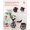 image:imageKRIDDO 2in1 Toddler Tricycle for Ages 18 Months to 5 Years Old  Extended Push Handle for Effortless Push Gift Trike for Toddler 3 to 5 Year Kids Tricycle with Foldable Front Footrest PinkPink