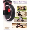 image:imageKRIDDO 2in1 Tricycle for Toddlers 155 Years Push Tricycle with Parent Steering amp Detachable Handle 9Stage Adjustable Handlebar Toddler Trike with Safety Belt Clutch Pedals amp Dual Baskets GNPink