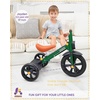 image:imageKRIDDO Kids 12 Inch Tricycle With Puncture Free Wheels Front Light Adjustable Seat  Gift for 25 Year Olds BlueGreen