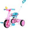 image:imageKRIDDO 2 in 1 Kids Tricycles Age 18 Month to 3 Years EVA Wheels Upgraded Gift Trikes for Toddlers 2 to 3 Year Old with Push Handle and Duck Bell PinkEva Wheelpink