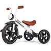 image:imageKRIDDO Kids 12 Inch Tricycle With Puncture Free Wheels Front Light Adjustable Seat  Gift for 25 Year Olds BlueWhite