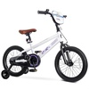 image:imageKRIDDO 1416 Inch Kids Bike for Ages 38 Boys and Girls Bicycle with Removable Training Wheels Bicycle for Kids with Hand Brake amp Coaster Brake Adjustable Height DIY Name PlateWhite