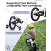 image:imageKRIDDO 1416 Inch Kids Bike for Ages 38 Boys and Girls Bicycle with Removable Training Wheels Bicycle for Kids with Hand Brake amp Coaster Brake Adjustable Height DIY Name PlateWhite